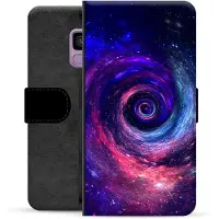Mtp Products Samsung Galaxy S9 Premium Flip Cover med Pung - Galakse