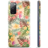 Mtp Products Samsung Galaxy S20 FE TPU Cover - Lyserøde Blomster