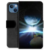 Mtp Products iPhone 13 Premium Flip Cover med Pung - Verdensrum