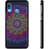 Mtp Products Samsung Galaxy A40 Beskyttende Cover - Farverig Mandala