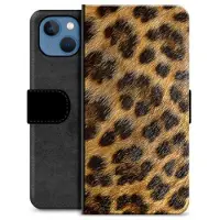Mtp Products iPhone 13 Premium Flip Cover med Pung - Leopard