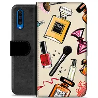 Mtp Products Samsung Galaxy A50 Premium Flip Cover med Pung - Makeup