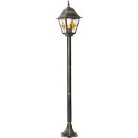 QAZQA Vintage udendørs lanterne antik guld 120 cm - Antigua