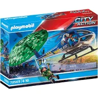 Playmobil Police Helicopter Parachute V - 70569