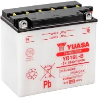 Yuasa Yb16l-b-dc Agm-batteri