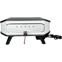 Cozze  17" pizzaovn til el med pizzasten & frontlåge 230V/2200W