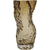 Hein Studio Ostrea Rock vase glas 30 cm Smoke