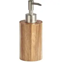 Zeller Liquid soap dispenser, Acacia wood,