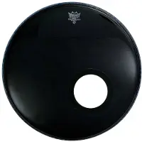 Remo 20" Powerstroke 3 Ebony Bass Drum Head