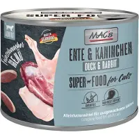 Mac'S Økonomipakke: 24 x 200 g Cat Feinschmecker - And & Kanin