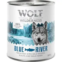 Wolf of Wilderness Økonomipakke: 12 x 800 g Adult - Single Protein - Green Fields - Lam