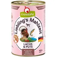Granatapet Liebling's Mahlzeit 6 x 400 g - Laks & Kalkun