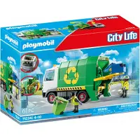Playmobil City Life Recycling Truck, Bil og by, City Life, 4 År, Grøn, Hvid
