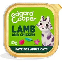 Edgard & Cooper Cat - Lam og Frilandskylling - Paté - 16 x 85 g