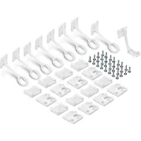 Reer Skuffelås - 8 Stk - Hvid - - OneSize - Sikkerhedsudstyr