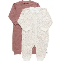 Pippi Baby Heldragter - Natdragter - 2 pak - Burlwood - - 56 - Heldragt