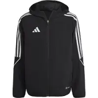 Adidas Cardigan m. Hætte - TIRO23 L WB Y - Sort/Hvid - - 12 år (152) - Cardigan