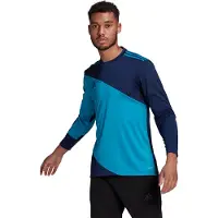 Adidas Squadra 21 Målmandstrøje - Navy/Turkis, størrelse X-Large