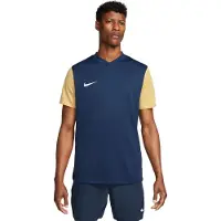 Nike Spilletrøje Tiempo Premier II - Navy/Guld/Hvid, størrelse Medium