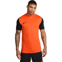 Nike Spilletrøje Tiempo Premier II - Orange/Sort, størrelse Medium