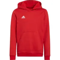 Adidas Hættetrøje Entrada 22 - Rød/Hvid Børn, størrelse 116 cm
