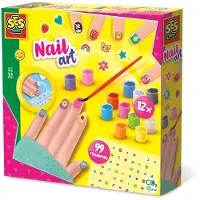 SES Creative Nail art, Manicuresæt til børn, 6 År, Pap