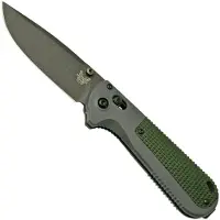 Benchmade Redoubt 430Bk Gray & Green Plain