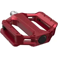 Shimano PD-EF202, Vejcykel, Aluminium, Rød, Chromoly Steel 4140 (CrMo), 2 stk, Mand/kvinde