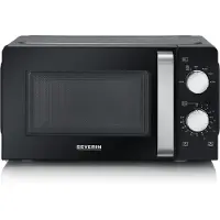 Severin Mikrovågsugn Svart 700W 17 liter MW 7886