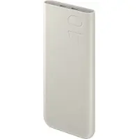 Samsung Galaxy EB-P3400 - Powerbank - 10000 mAh - 25 Watt - 2770 mA - SFC, PD 3.0 - 2 output-stikforbindelser (USB-C) - på kabel: USB-C - beige