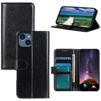 Mtp Products iPhone 14 Pung Taske med Magnetisk Lukning - Sort