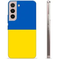 Mtp Products Samsung Galaxy S22 5G TPU Cover Ukrainsk Flag - Gul og lyseblå