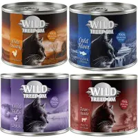 Wild Freedom Adult 12 x 200 g - Mix II: 4 varianter