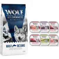 Wolf of Wilderness Økonomipakke: 2 x 12 kg - Elements: Vast Oceans Fisk
