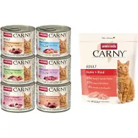Animonda Carny Økonomipakke: 24 x 200 g Adult - Mix: 6 varianter (uden okse)