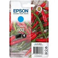 Epson Blækpatron cyan, 165 sider