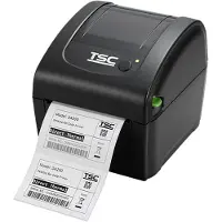 TSC DA220, Direkte termisk, 203 x 203 dpi, 152 mm/sek., Ledningsført, Sort