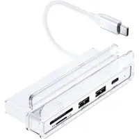 ExtremeMac USB-C dock for Mac and laptops, 6 ports, HDMI, SD/MSD, USB-A