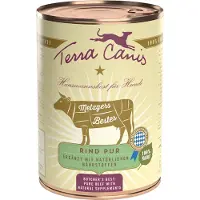 Terra canis Slagterens Bedste 6 x 400 g - Ren okse