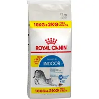 Royal Canin 10 + 2 kg gratis! 12 kg kattefoder - Indoor 27