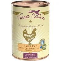 Terra canis Slagterens Bedste 6 x 400 g - Ren kylling
