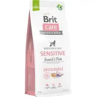 Brit Dog Sustainable Sensitive Insect & Fish - dry dog food - 12 kg