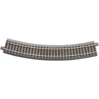 Roco H0 geoLINE (med ballast) 61123 Bøjet spor 6 stk