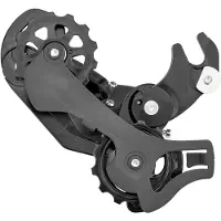 Shimano Bagskifter Tourney RD-TY300 6/7S - Antrasit - Krog