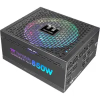 Thermaltake POWER PF1 ARGB 850 - TT Premium Edition - strømforsyning (intern) - ATX12V - 80 PLUS Platinum - 850 Watt - aktiv PFC - sort