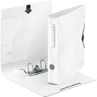 Leitz Brevordner 180° Active WOW PP A4/65mm Hvid - (5 stk.)