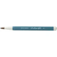 Leuchtturm - Drehgriffel skrivepen (stenbl?) - Kuglepen med kongebl? bl?k inkluderet