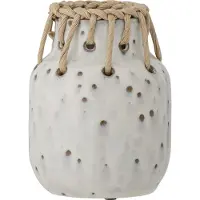 Bloomingville Janel vase Ø9 cm Hvid
