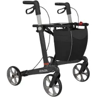 Rehasense Athlon SL Rollator *SUPER LET* - Sort - Udendørs rollator