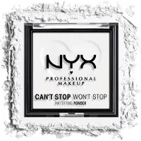 Nyx Can’t Stop Won’t Stop Mattifying Powder Kompaktpudder 6 g Nr. 11 - Bright Translucent